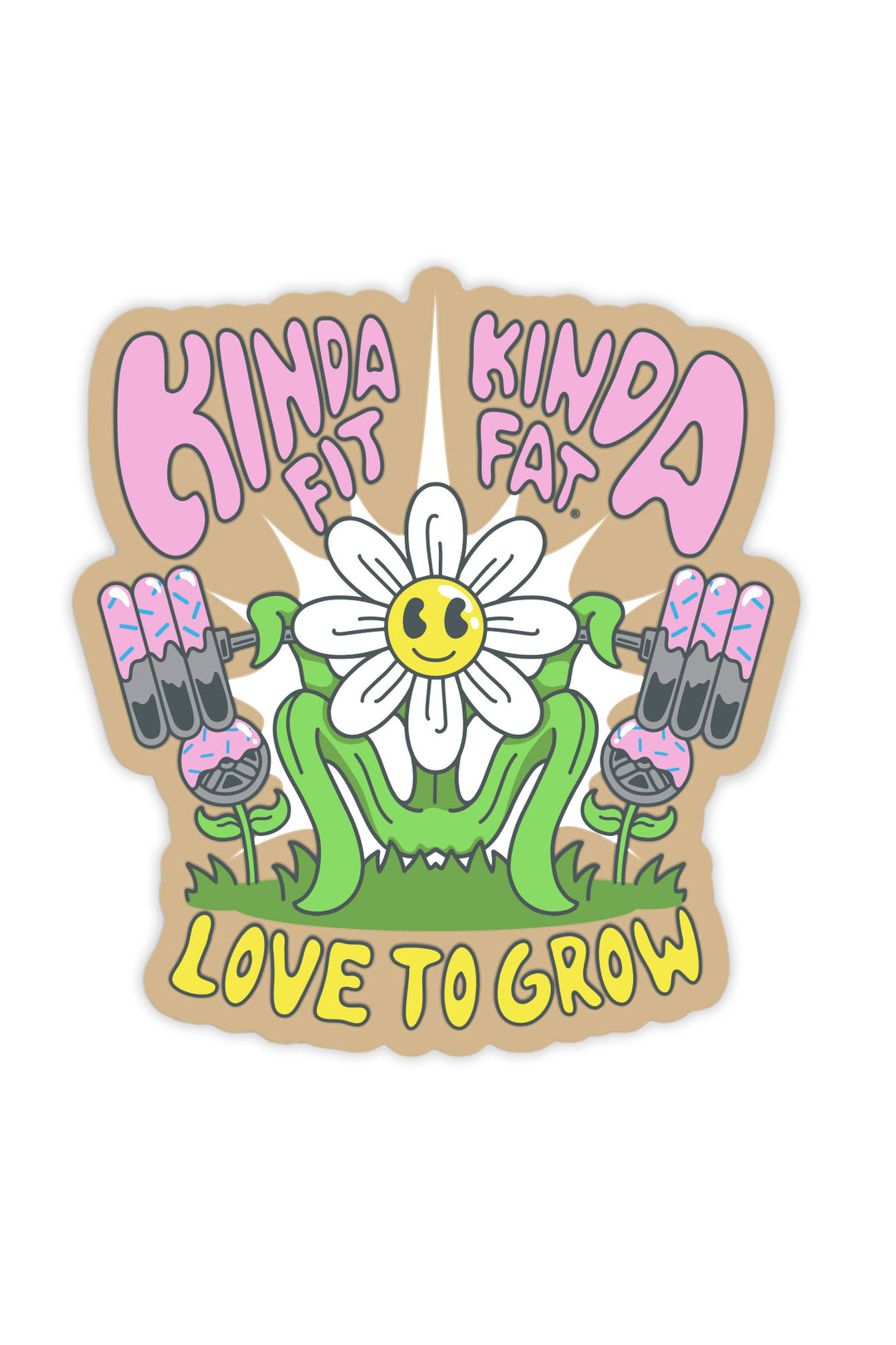 Love To Grow Sticker
