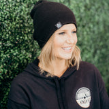Convertible KFKF Burnt Logo Beanie