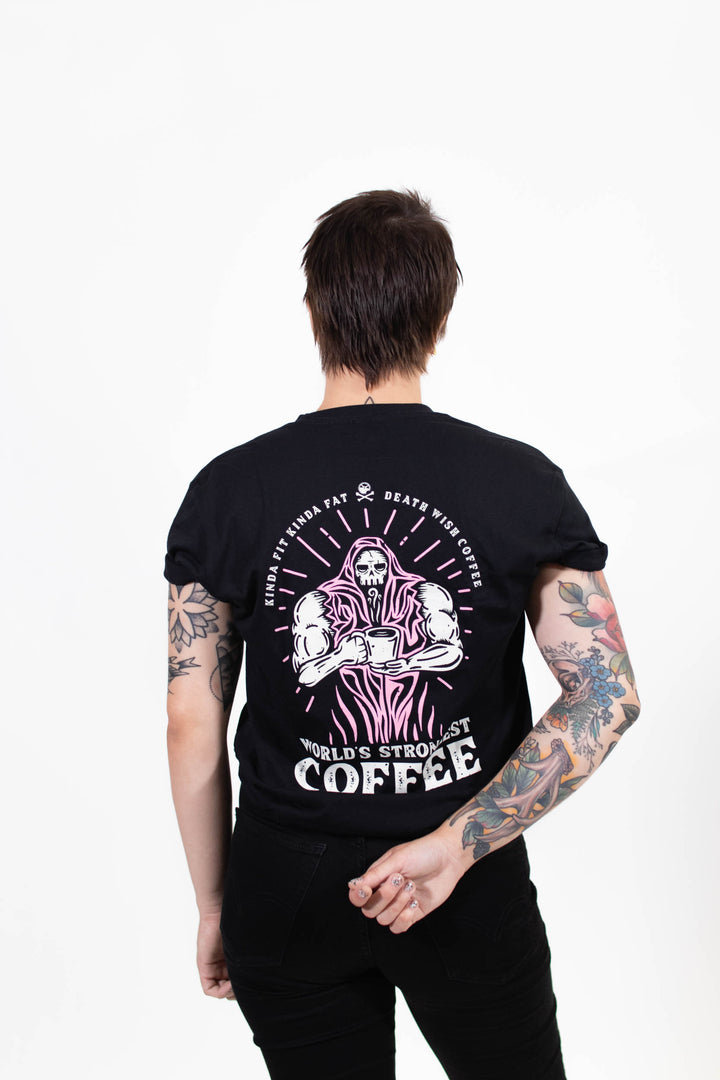 KFKF brewed Death Wish Coffee Shirt