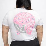Frosted Plates Crop Top