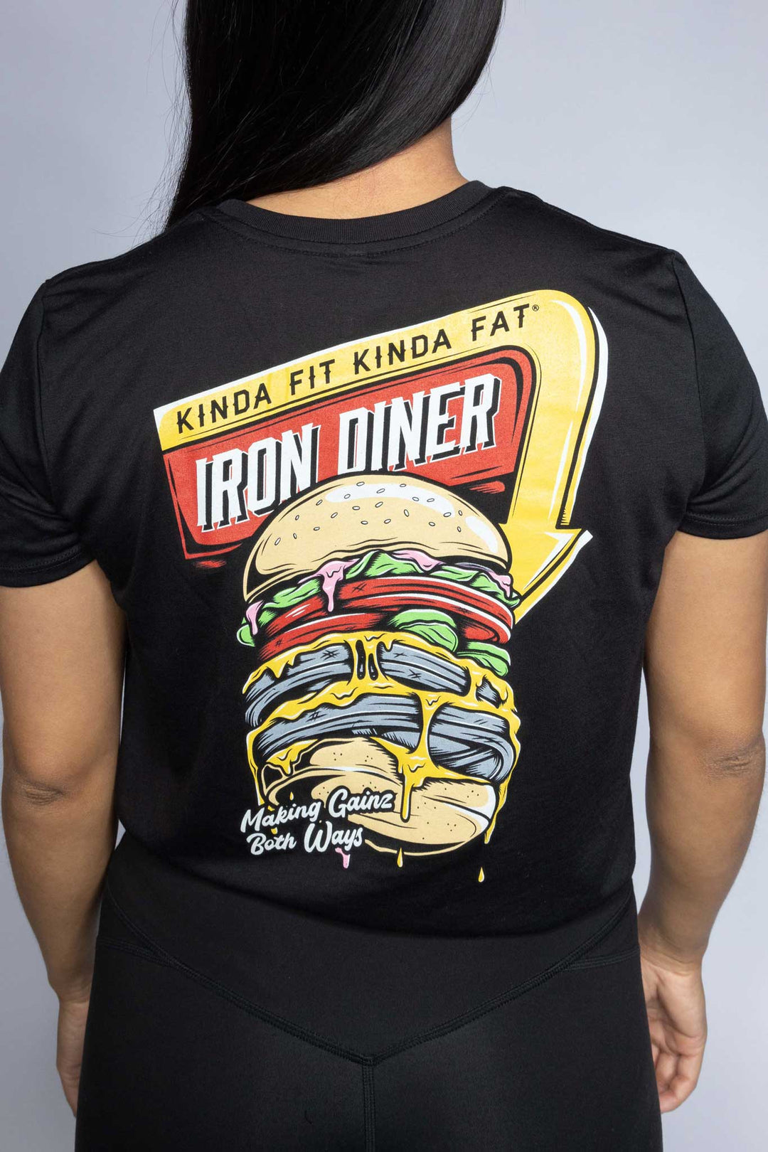 Iron Diner Burger Crop Top