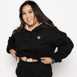 Stay Hungry Crop Hoodie