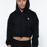 Stay Hungry Crop Hoodie