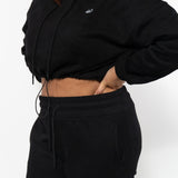 Stay Hungry Crop Hoodie