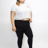 Frosted Plates Crop Top