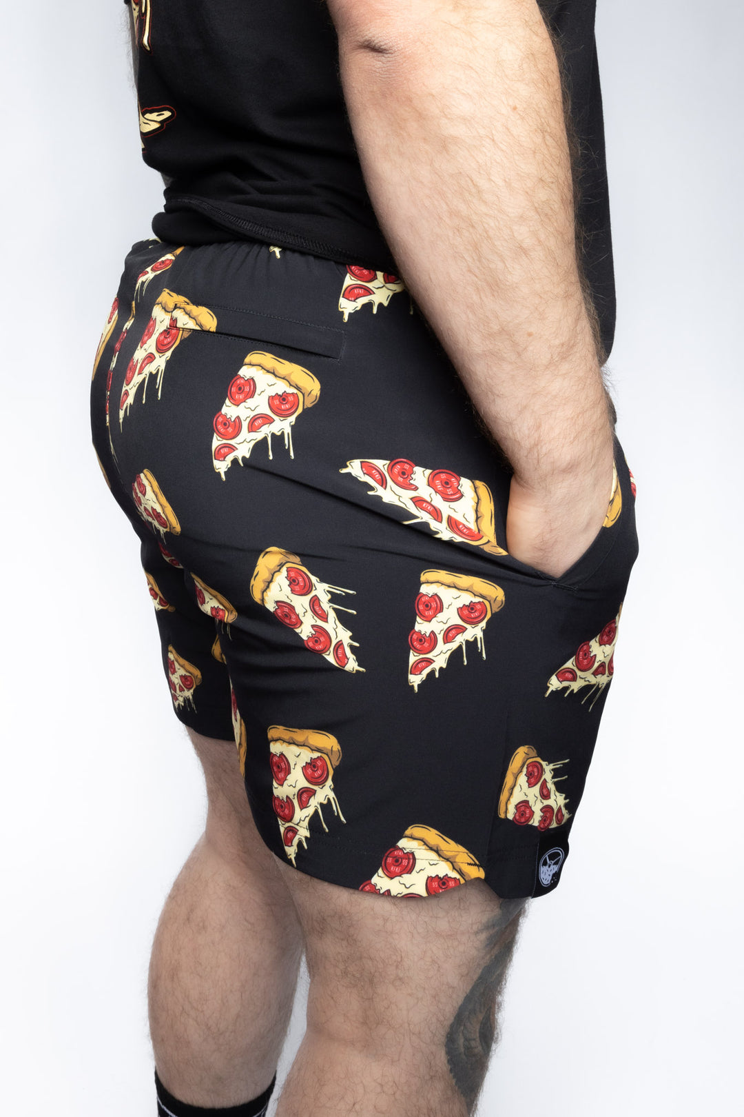 Plateroni Pizza 5.5" Training Shorts