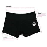 waist, length, leg width measurement guide