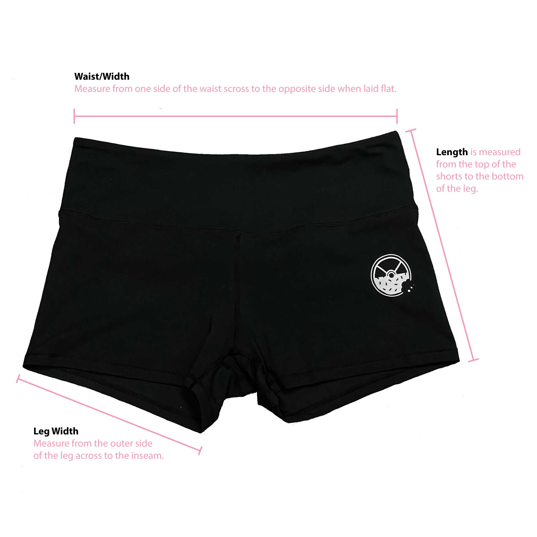 waist, length, leg width measurement guide