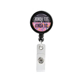 Kinda Fit Kinda Fat OG Donut Badge Reel