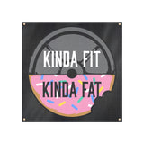 Kinda Fit Kinda Fat OG Donut Logo Banner